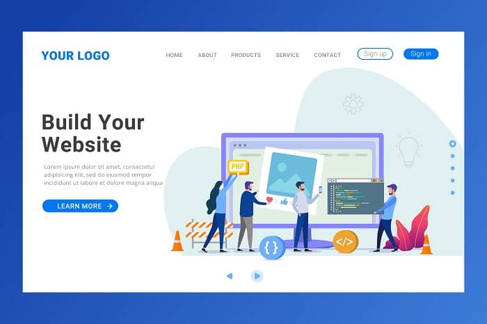 build a website